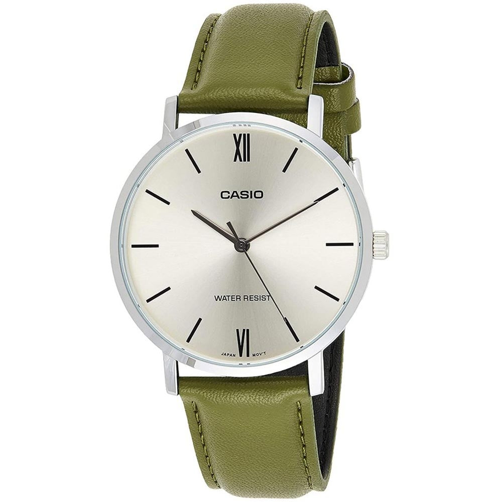 CASIO COLLECTION & VINTAGE MTP-VT01L-3BUDF Only Time Armbanduhr 40 mm – Produktansicht