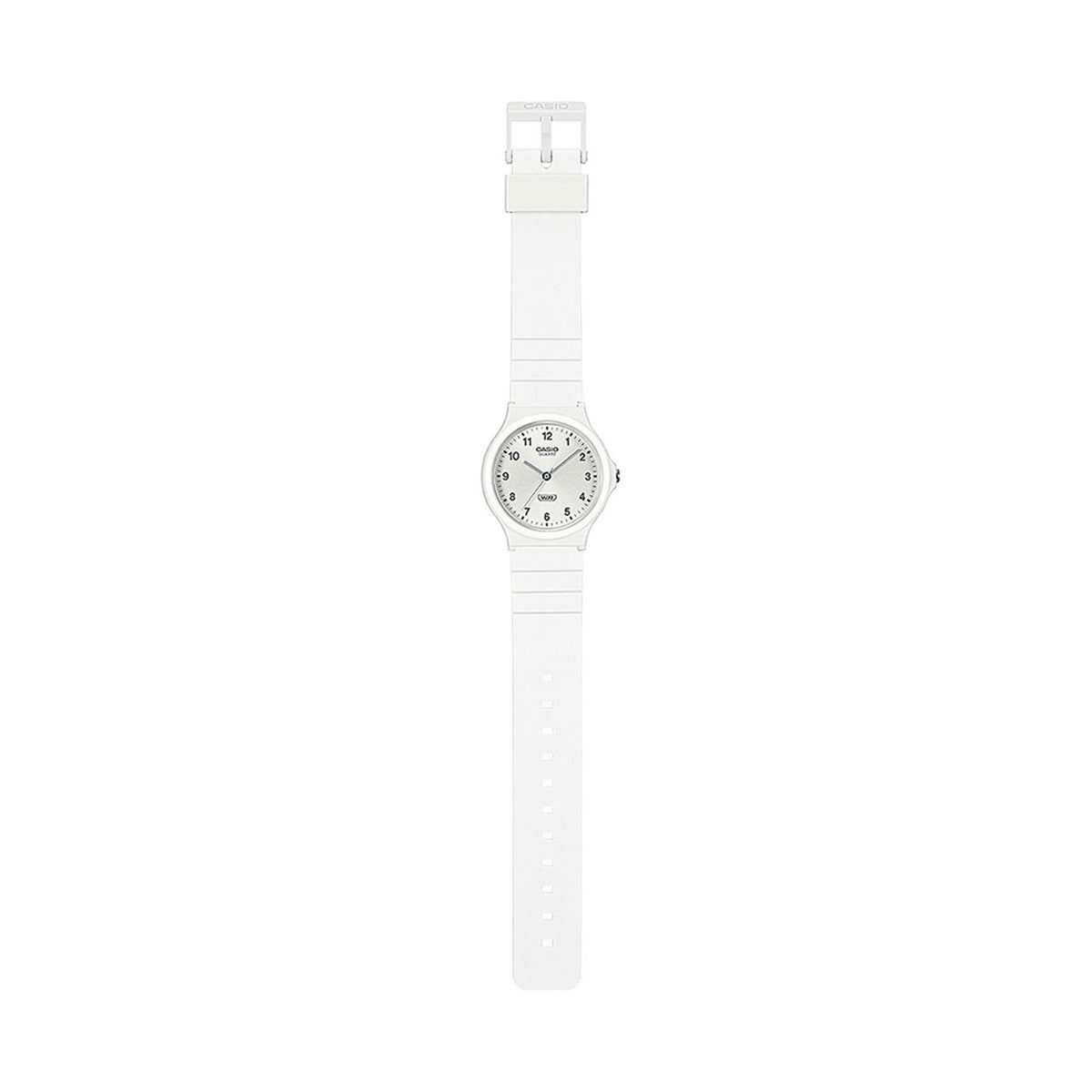CASIO COLLECTION & VINTAGE POP - WHITE MQ-24B-7BEF Only Time Armbanduhr 35 mm Weiss – Detailansicht