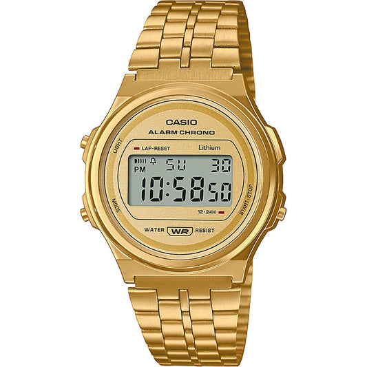 CASIO COLLECTION & VINTAGE ROUND - GOLD A171WEG-9AEF Multifunction - Armbanduhr 37.5 mm Gold ansicht-2