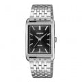 CASIO COLLECTION & VINTAGE TANK - BLACK MTP-B215D-1AVER Only Time Armbanduhr 26 mm Schwarz ansicht-3