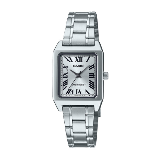 CASIO COLLECTION & VINTAGE TANK - SILVER LTP-B150D-7BEF Only Time - Armbanduhr 21 mm Silber ansicht-2