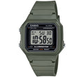CASIO COLLECTION & VINTAGE W-217H-3AVDF multifunktionale Herren Armbanduhr Grün 41 mm – Produktansicht