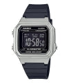 CASIO COLLECTION & VINTAGE W-217HM-7BVDF Multifunction Armbanduhr Silber – Seitenansicht
