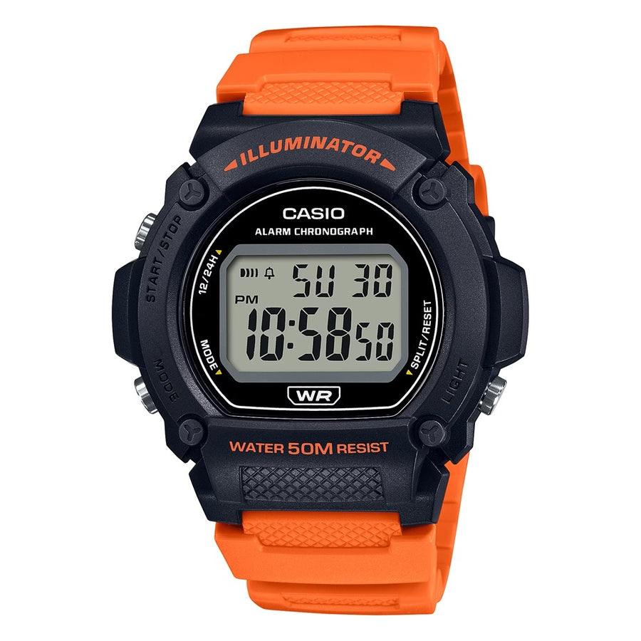 CASIO COLLECTION & VINTAGE Herren Sonnenbrille W-219H-4AVDF Schwarz – Produktansicht