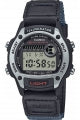 CASIO COLLECTION & VINTAGE W-220HF-8AVEF Multifunction Armbanduhr Silber 36.6 mm – Seitenansicht
