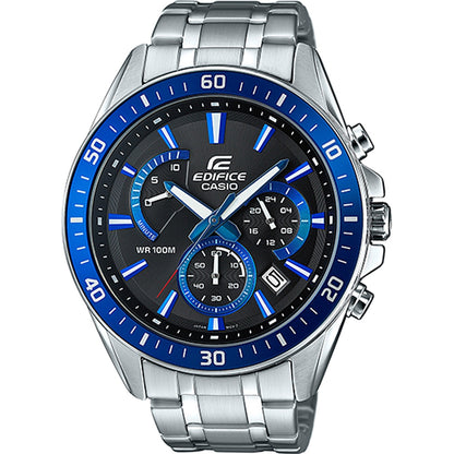 CASIO EDIFICE RETROGRADE CHRONOGRAPH XL - BLUE RACING EFR-552D-1A2VUEF Chronograph Armbanduhr 47 mm Blau
