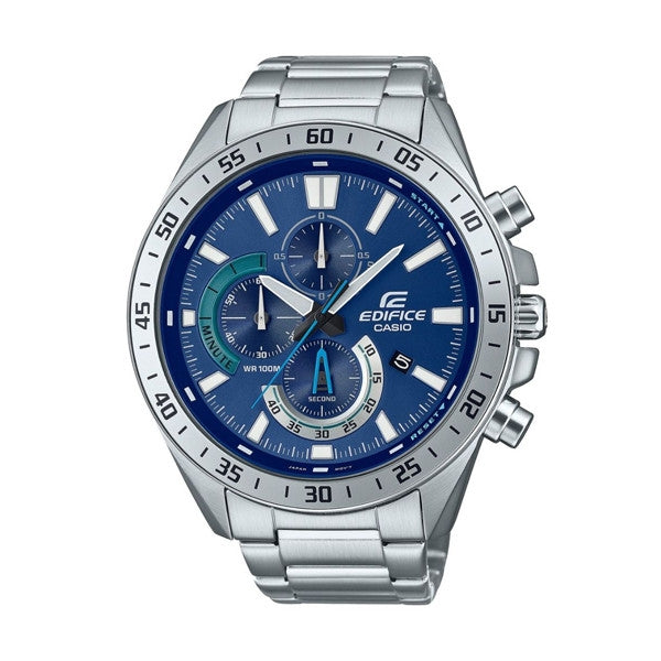 CASIO EDIFICE STANDARD CHRONO - BLUE EFV-620D-2AVUEF Chronograph Armbanduhr 50 mm Blau