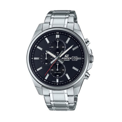 CASIO EDIFICE STANDARD CHRONOGRAPH - BLACK EFV-610D-1AVUEF Chronograph Armbanduhr 43.5 mm Schwarz