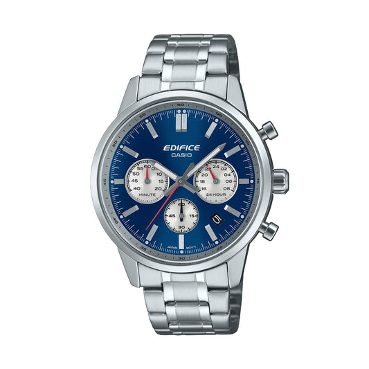 CASIO EDIFICE STANDARD CHRONOGRAPH - BLUE EFR-575D-2AEF Chronograph Armbanduhr 40.5 mm Blau ansicht-2