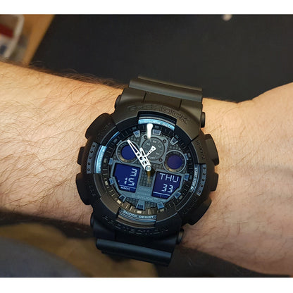CASIO G-SHOCK GS BASIC GA-100-1A1ER Multifunction Armbanduhr 51 mm ansicht-2