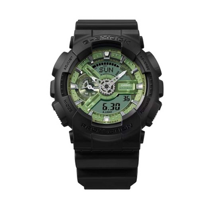 CASIO G-SHOCK Mod. GS-BASIC - TONE ON TONE DIAL - GREEN SAGE *** SPECIAL PRICE *** GA-110CD-1A3ER Multifunction Armbanduhr 51 mm Grün