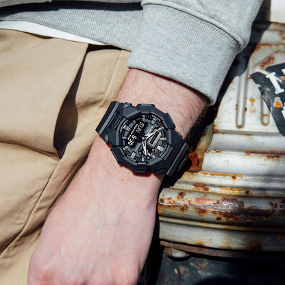 CASIO G-SHOCK NEW RUGGED BASIC Digital 10-Year Battery GA-010-1A1ER Multifunction Armbanduhr 52 mm