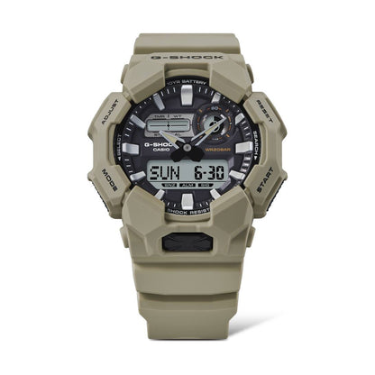 CASIO G-SHOCK NEW RUGGED BASIC Digital 10-Year Battery GA-010-5AER Multifunction Armbanduhr 52 mm