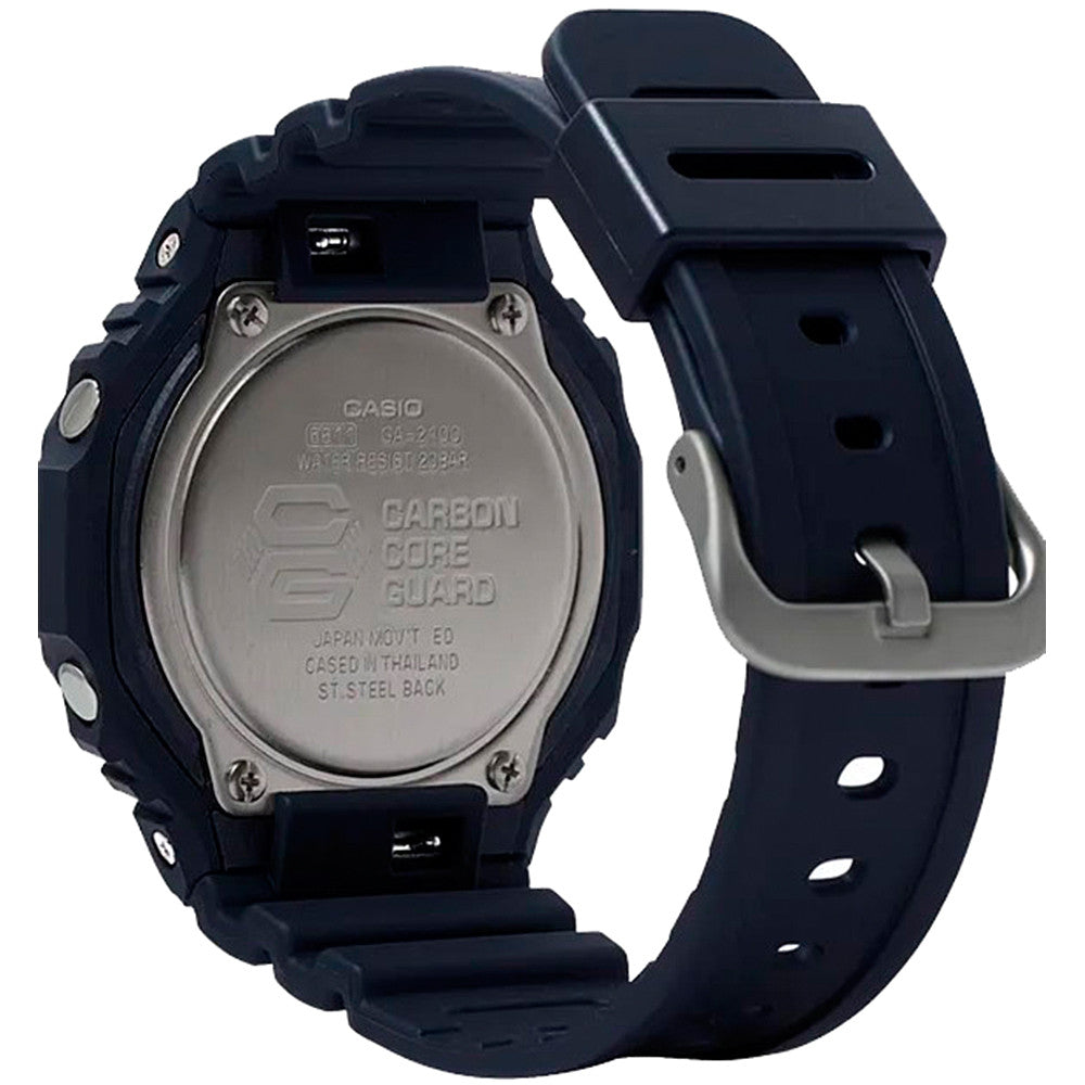 CASIO G-SHOCK OAK - ALL BLACK GA-2100-1A1ER Multifunction - Armbanduhr 45.5 mm Schwarz ansicht-2