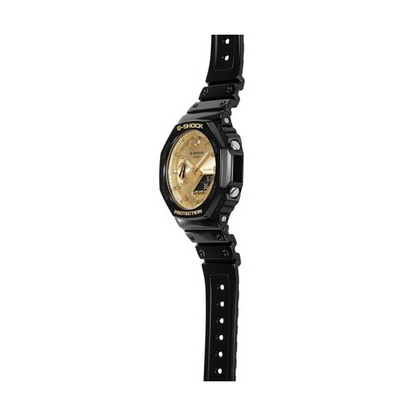 CASIO G-SHOCK OAK - Gold dial GA-2100GB-1AER Multifunction Armbanduhr 45.5 mm Gold ansicht-2