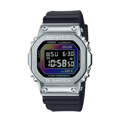 CASIO G-SHOCK THE ORIGIN METAL COVERED - RAINBOW BRICK WALL SERIE GM-5600RW-1ER Multifunction Armbanduhr 43 mm Rot ansicht-3