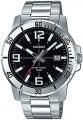 CASIO SPORT COLLECTION DIVER 50M - BLACK MTP-VD01D-1BVUDF Date - Armbanduhr 45 mm Schwarz ansicht-2