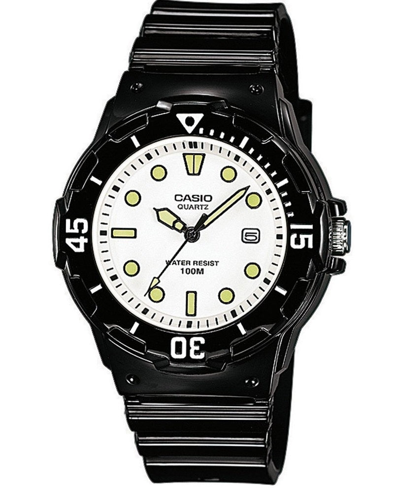 CASIO SPORT DIVER 100M - WHITE MRW-200H-7EVDF Day & Date - Armbanduhr 44.5 mm Weiss