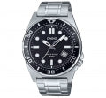 CASIO SPORT DIVER 50M - BLACK MTD-135D-1AVDF Date - Armbanduhr 43.5 mm Schwarz ansicht-2