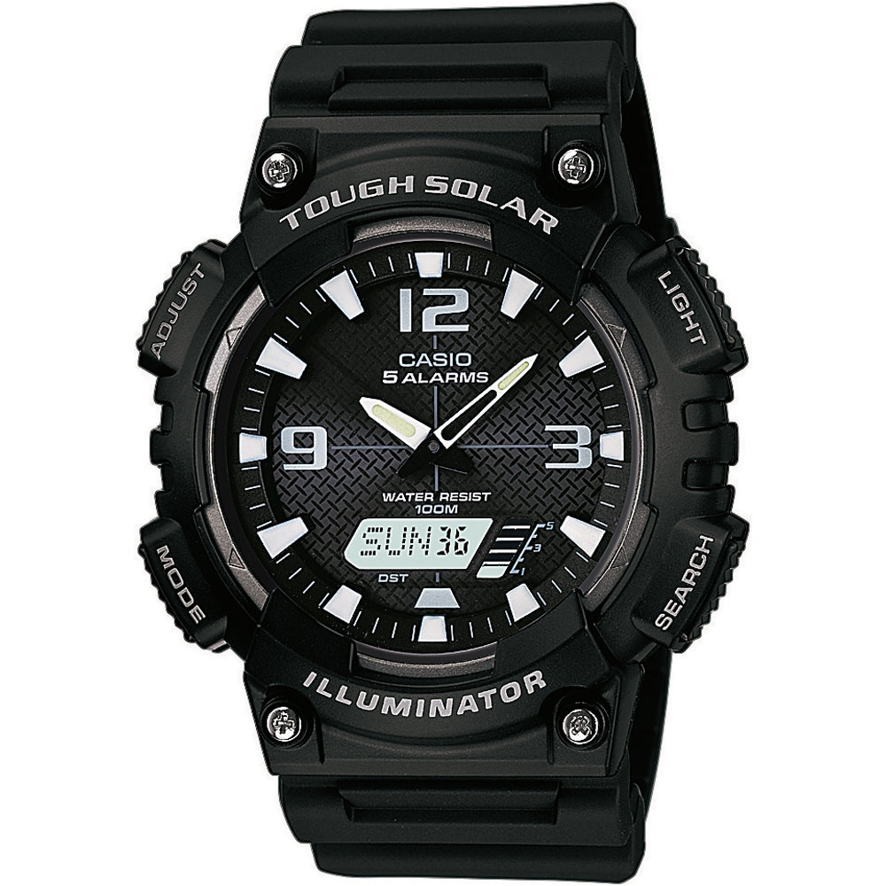 CASIO SPORT DIVER - ILLUMINATOR TOUGH SOLAR - BLACK AQ-S810W-1AVEF Multifunction - Armbanduhr 48 mm Schwarz