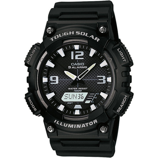 CASIO SPORT DIVER - ILLUMINATOR TOUGH SOLAR - BLACK AQ-S810W-1AVEF Multifunction - Armbanduhr 48 mm Schwarz