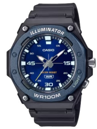 CASIO SPORT DIVER - ILLUMINATOR WR 100MT - BLUE MW-620H-2AVDF Multifunction - Armbanduhr 48 mm Blau