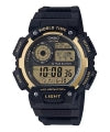 CASIO SPORT DIVER - WORLD TIME ILLUMINATOR 5 ALARMS - GOLD AE-1400WH-9AVDF Multifunction - Armbanduhr 51 mm Gold ansicht-2