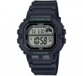CASIO COLLECTION & VINTAGE SPORT ILLUMINATOR LAP MEMORY 60 Schwarz 44.5 mm Armbanduhr – Detailansicht