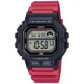 CASIO SPORT ILLUMINATOR LAP MEMORY 60 - RED WS-1400H-4AVCF Multifunction - Armbanduhr 44.5 mm Rot ansicht-2