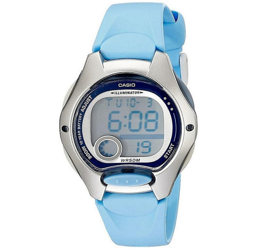CASIO SPORT ILLUMINATOR - LIGHT BLUE LW-200-2BVDF Calendar - Armbanduhr 34 mm Blau