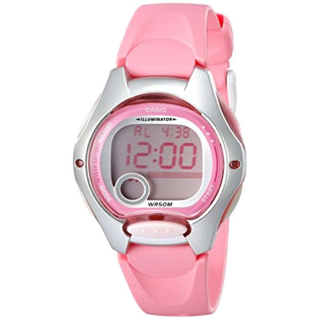 CASIO SPORT ILLUMINATOR - PINK LW-200-4BVDF Calendar - Armbanduhr 34 mm Rosa