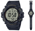 CASIO SPORT ILLUMINATOR WORLDTIME - XL STRAP AE-1500WHX-1AVDF Multifunction - Armbanduhr 51 mm ansicht-2