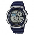 CASIO SPORT Mod. DIVER - WORLD TIME ILLUMINATOR 5 ALARMS, 10 YEARS BATTERY - NIGHT BLUE AE-1000W-2AVDF Multifunction - Armbanduhr 45 mm Blau ansicht-2