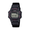 CASIO SPORT Mod. ILLUMINATOR SMALL WRIST 36.6mm case, Bio-Based Resin strap - BLACK W-220H-1A2VEF Multifunction - Armbanduhr 36.6 mm Schwarz ansicht-2