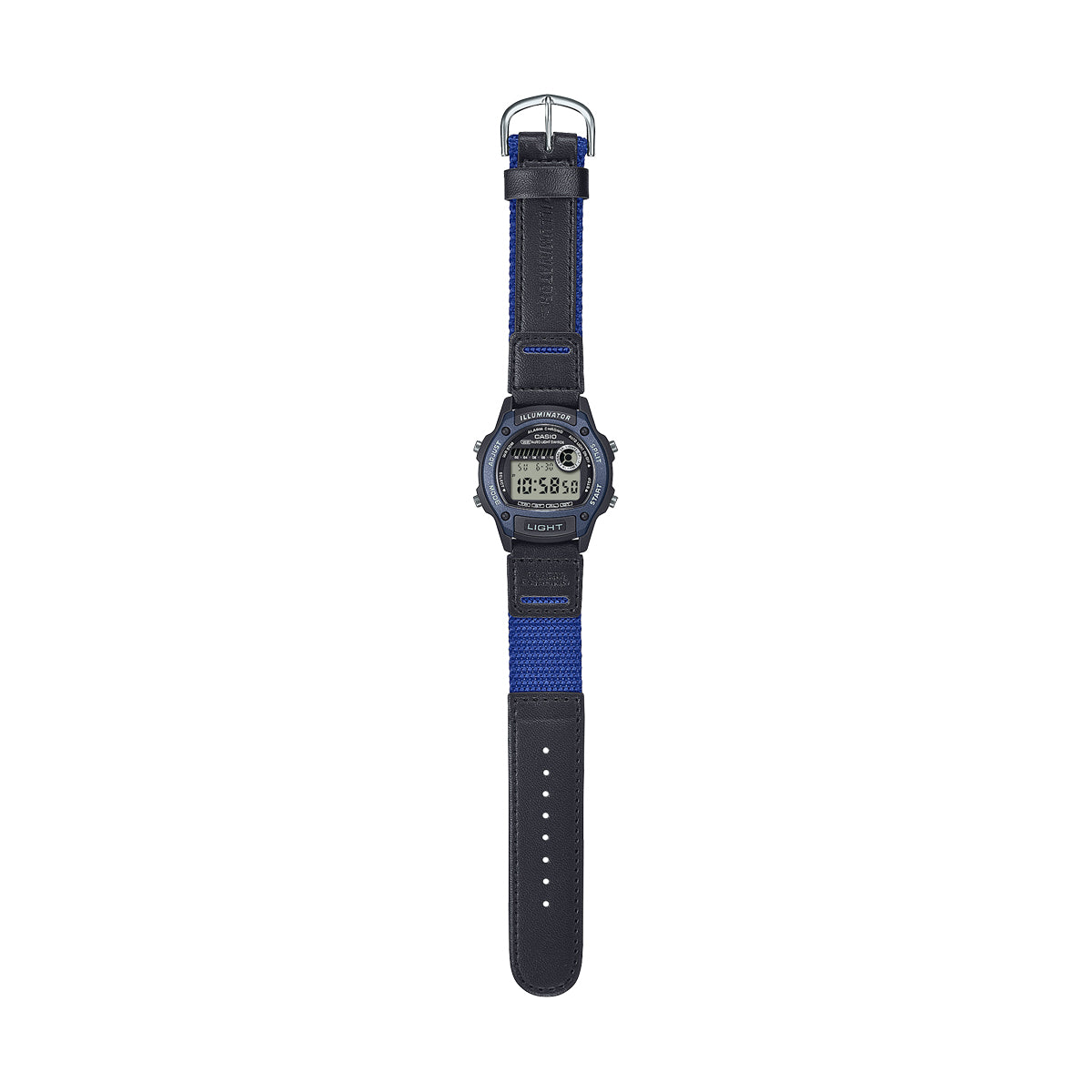 CASIO SPORT Mod. ILLUMINATOR SMALL WRIST 36.6mm case, Bio-Based Resin strap - BLUE W-220HF-2AVEF Multifunction - Armbanduhr 36.6 mm Blau ansicht-3