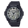 CASIO SPORT OVERSIZE 10 YEAR BATTERY - SILVER AEQ-120W-7AVDF Multifunction - Armbanduhr 52 mm Silber ansicht-2