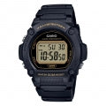 CASIO TIMELESS COLLECTION Mod. SPORT - ILLUMINATOR WR 50M, ALARM, CHRONOGRAPH - BLACK W-219H-1A2VCF Multifunction - Armbanduhr 47 mm Schwarz ansicht-2