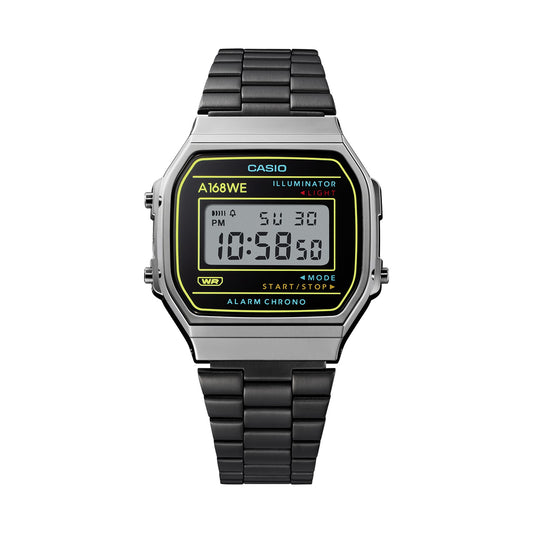 CASIO VINTAGE ICONIC - 50th ANNIVERSARY BLACK A168WEHB-1AEF Multifunction - Armbanduhr 36 mm Schwarz ansicht-2