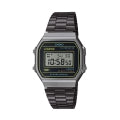 CASIO VINTAGE ICONIC - 50th ANNIVERSARY BLACK A168WEHB-1AEF Multifunction - Armbanduhr 36 mm Schwarz ansicht-4