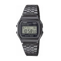CASIO VINTAGE ICONIC - ALL BLACK A158WETB-1AEF Multifunction - Armbanduhr 33 mm Schwarz ansicht-2