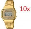 CASIO VINTAGE ICONIC - ALL GOLD - PACK 10 PCS A168WG-9EF_10 Armbanduhr Gold ansicht-2