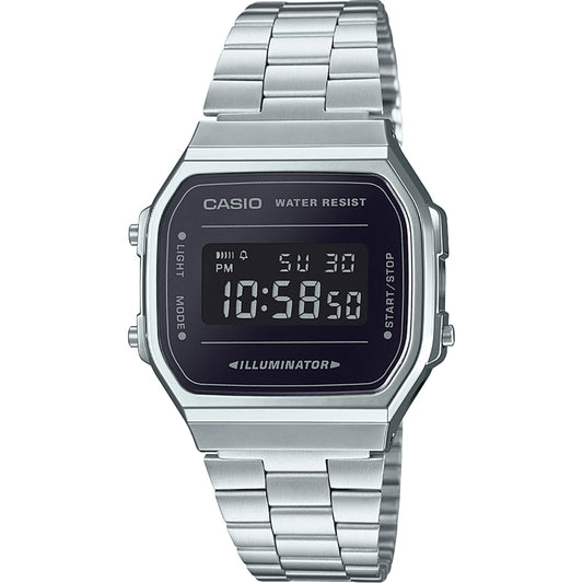 CASIO VINTAGE ICONIC - BLACK A168WEM-1EF Multifunction - Armbanduhr 36 mm Schwarz