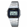 CASIO VINTAGE ICONIC - CLASSIC SILVER A164WA-1VES Multifunction - Armbanduhr 36 mm Silber ansicht-2