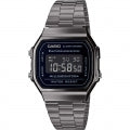 CASIO VINTAGE ICONIC - FULL BLACK A168WEGG-1BEF Multifunction - Armbanduhr 36 mm Schwarz ansicht-2