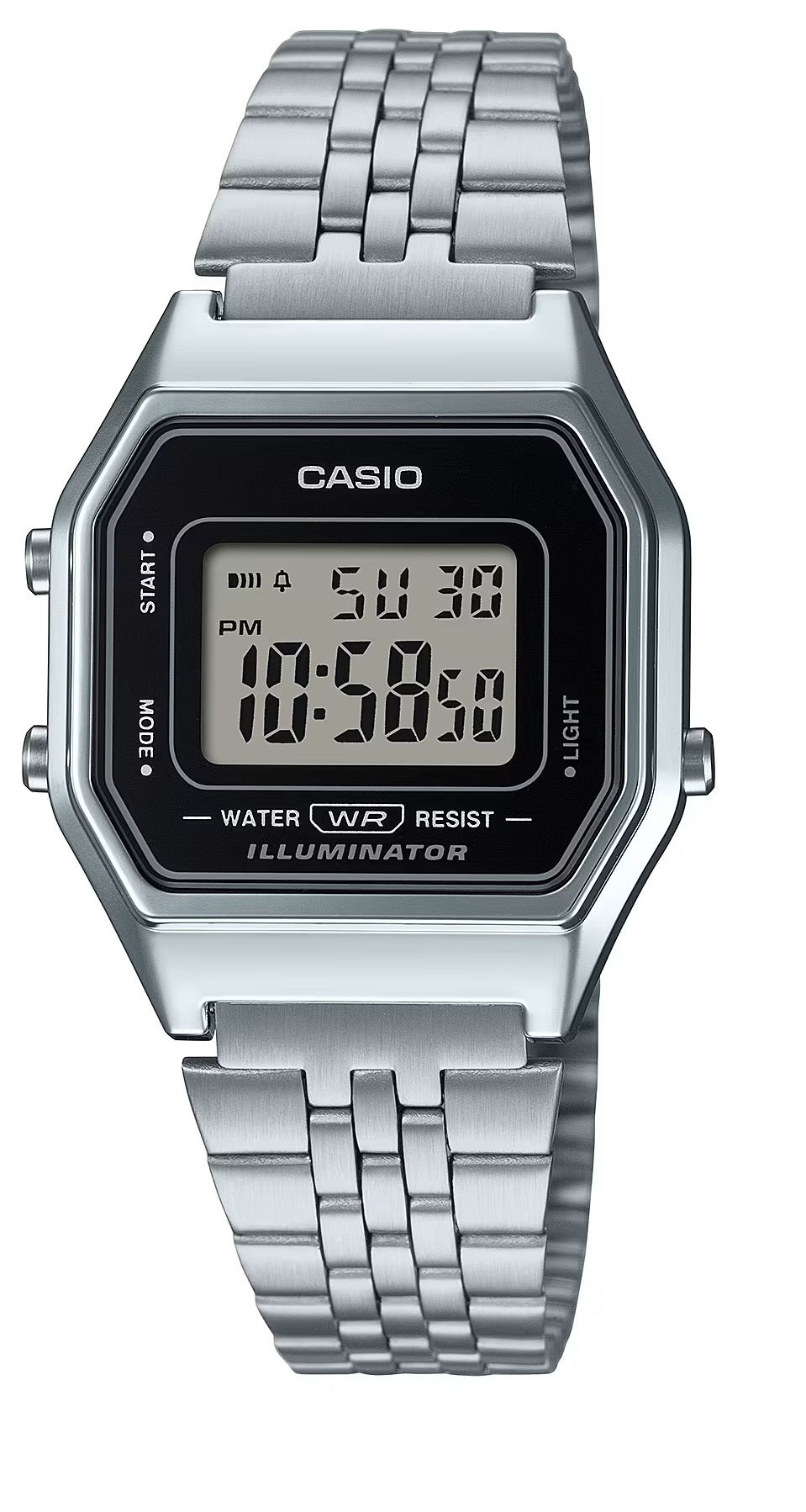 CASIO VINTAGE ICONIC LADY - BLACK LA-680WEA-1EF Multifunction - Armbanduhr 28.5 mm Schwarz