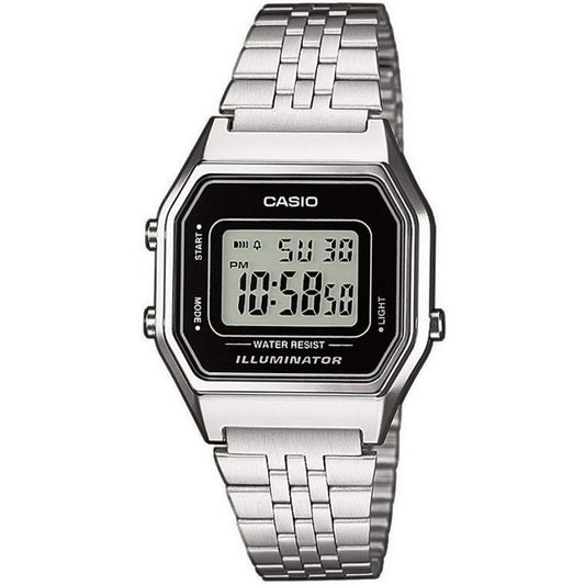 CASIO VINTAGE ICONIC LADY - BLACK LA680WEA-1EF Multifunction - Armbanduhr 28.5 mm Schwarz