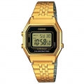 CASIO VINTAGE ICONIC LADY GOLD - BLACK LA680WEGA-1ER Multifunction - Armbanduhr 28.5 mm Schwarz ansicht-2