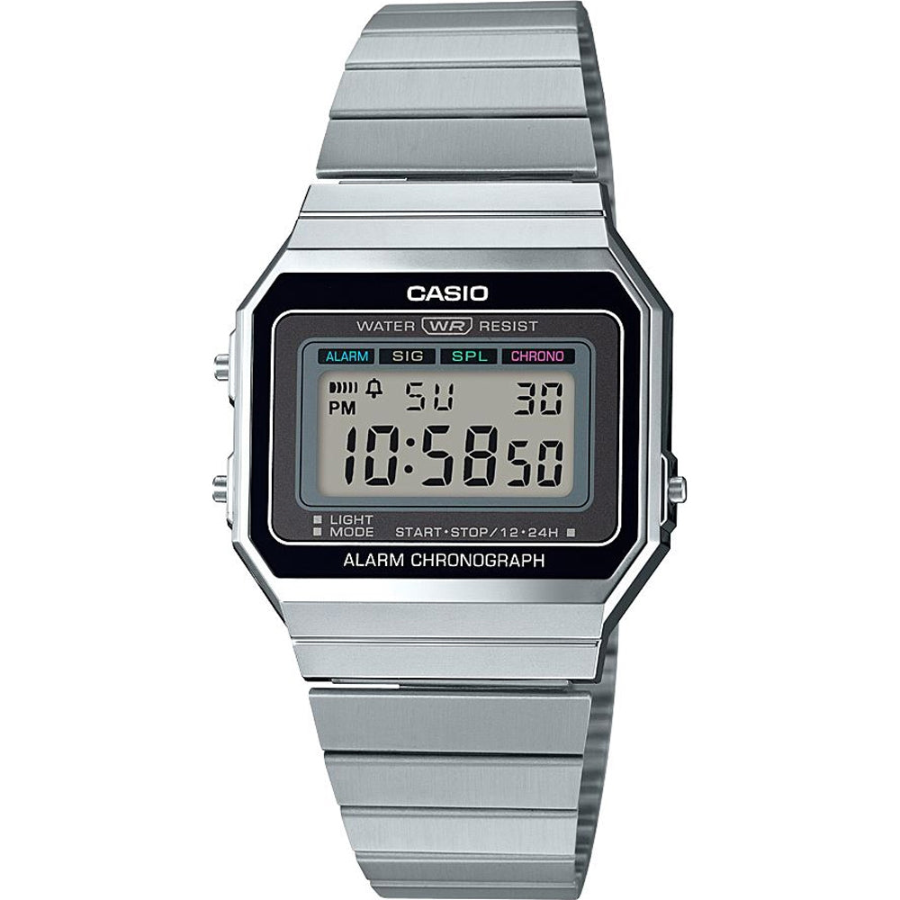 CASIO VINTAGE ICONIC SLIM DESIGN - BLACK A700WE-1AEF Multifunction - Armbanduhr 35.5 mm Schwarz