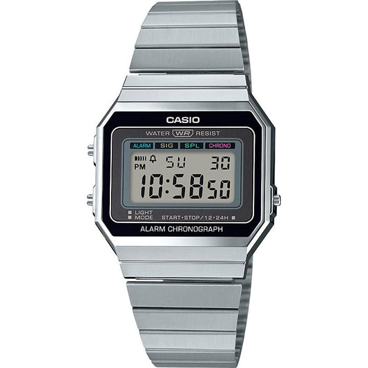 CASIO VINTAGE ICONIC SLIM DESIGN - BLACK A700WE-1AEF Multifunction - Armbanduhr 35.5 mm Schwarz