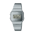 CASIO VINTAGE ICONIC SLIM DESIGN - SILVER A700WEV-7AEF Multifunction - Armbanduhr 35.5 mm Silber ansicht-5